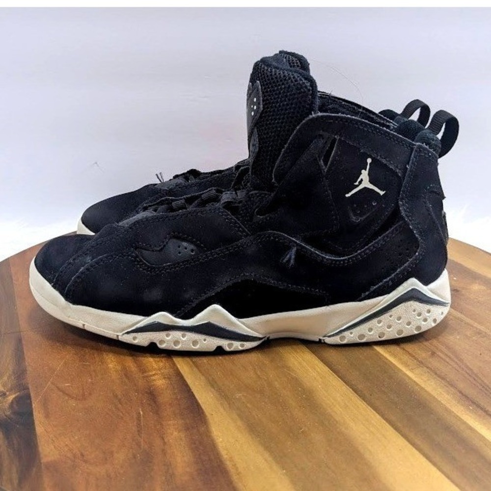 Jordan True Flight Black White GS Youth 3Y Basketball Shoes Sneakers 343796